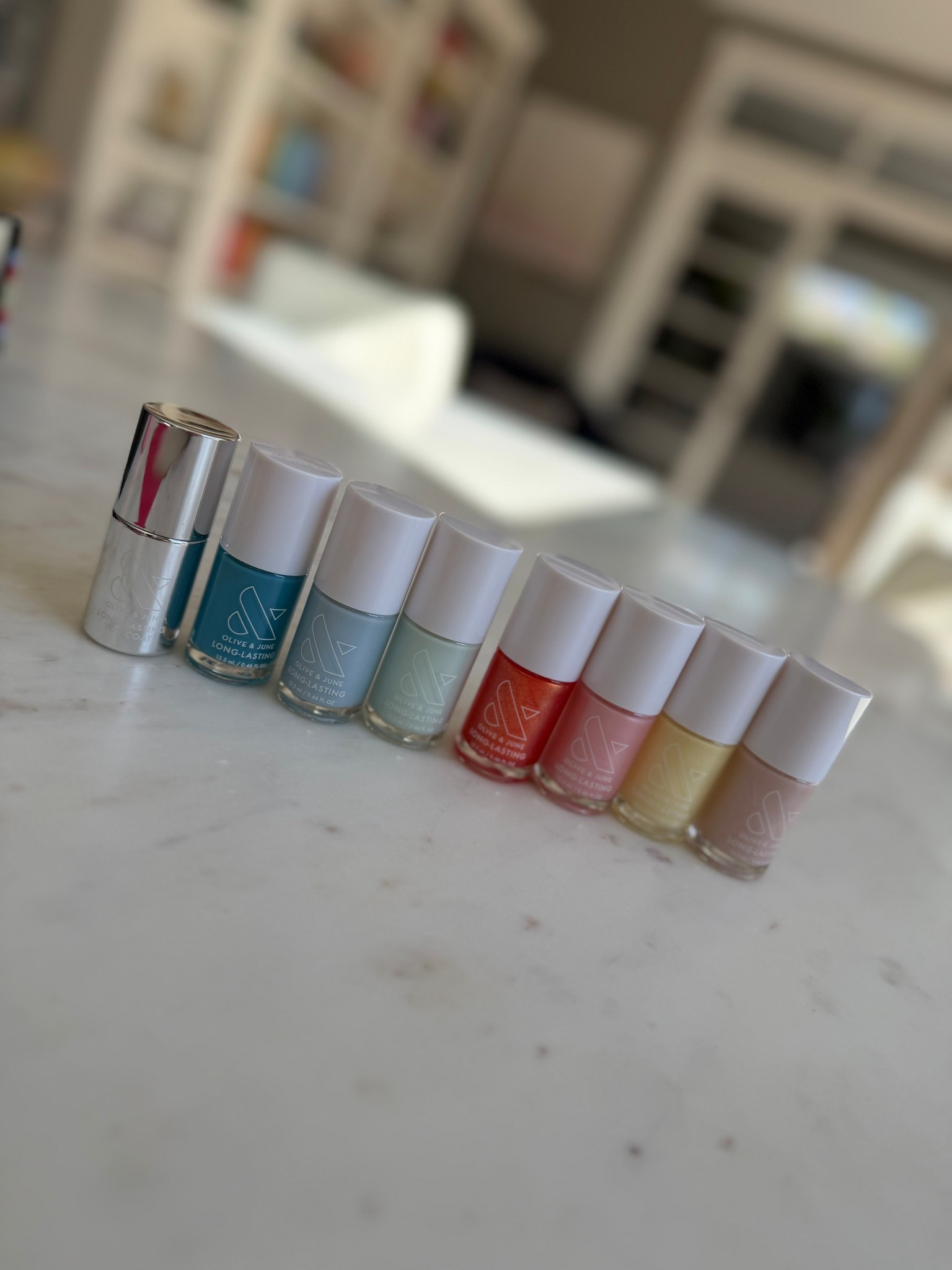 Olive and June spring nail polish colors 