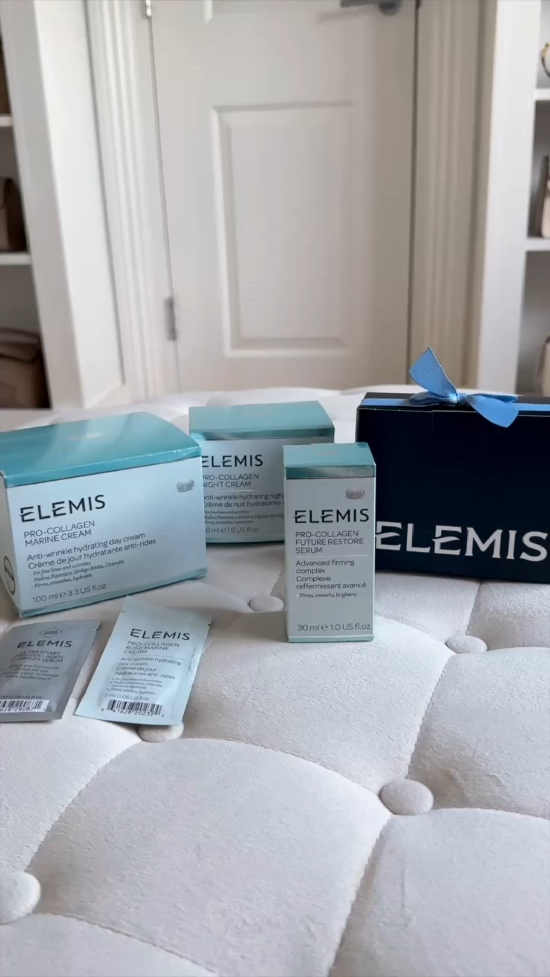 My Elemis order came through! Take 20-30% off your order plus a generous free gift with purchase with the code CYBER ❤️