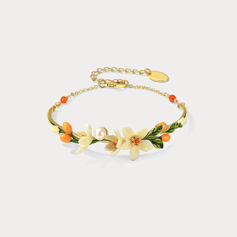 Orange Blossom Bracelet | Selenichast