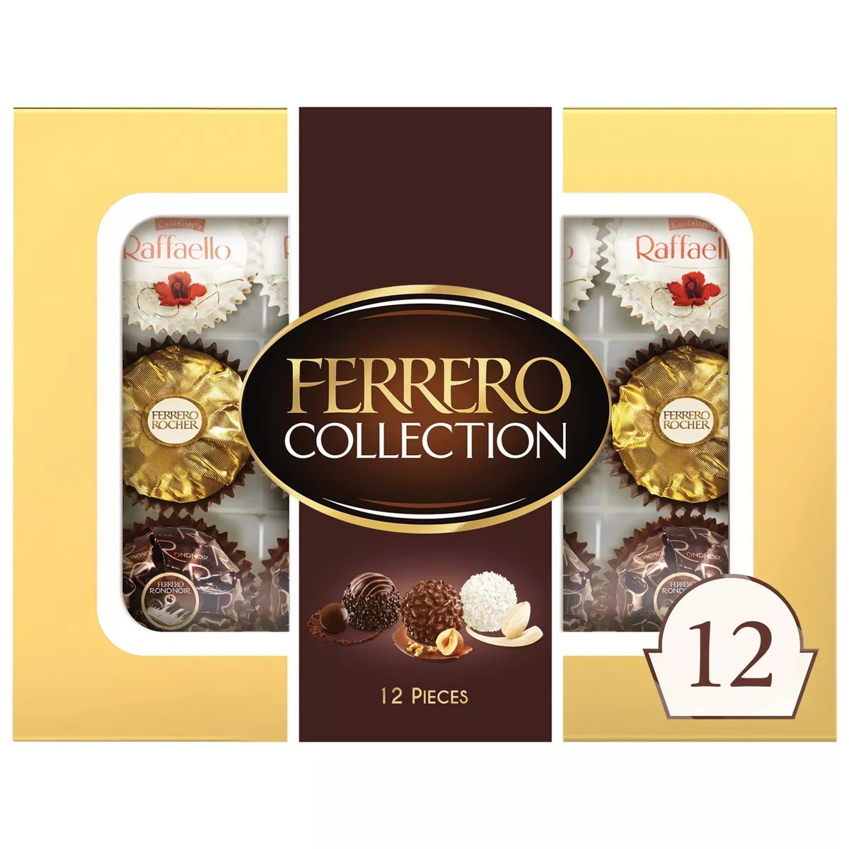 Ferrero Rocher Collection Assorted Chocolates Candy Variety Pack - 4.6oz | Target