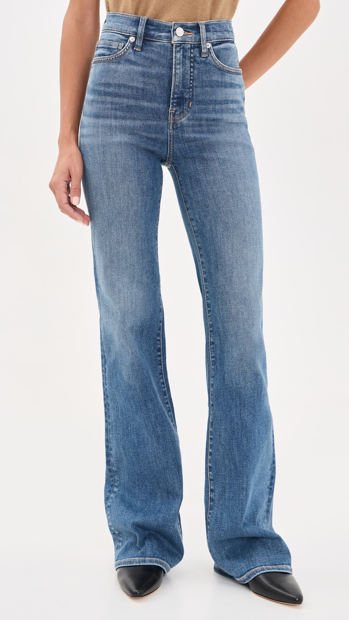 Veronica Beard Jean Crosbie Wide Leg Jeans | Shopbop | Shopbop