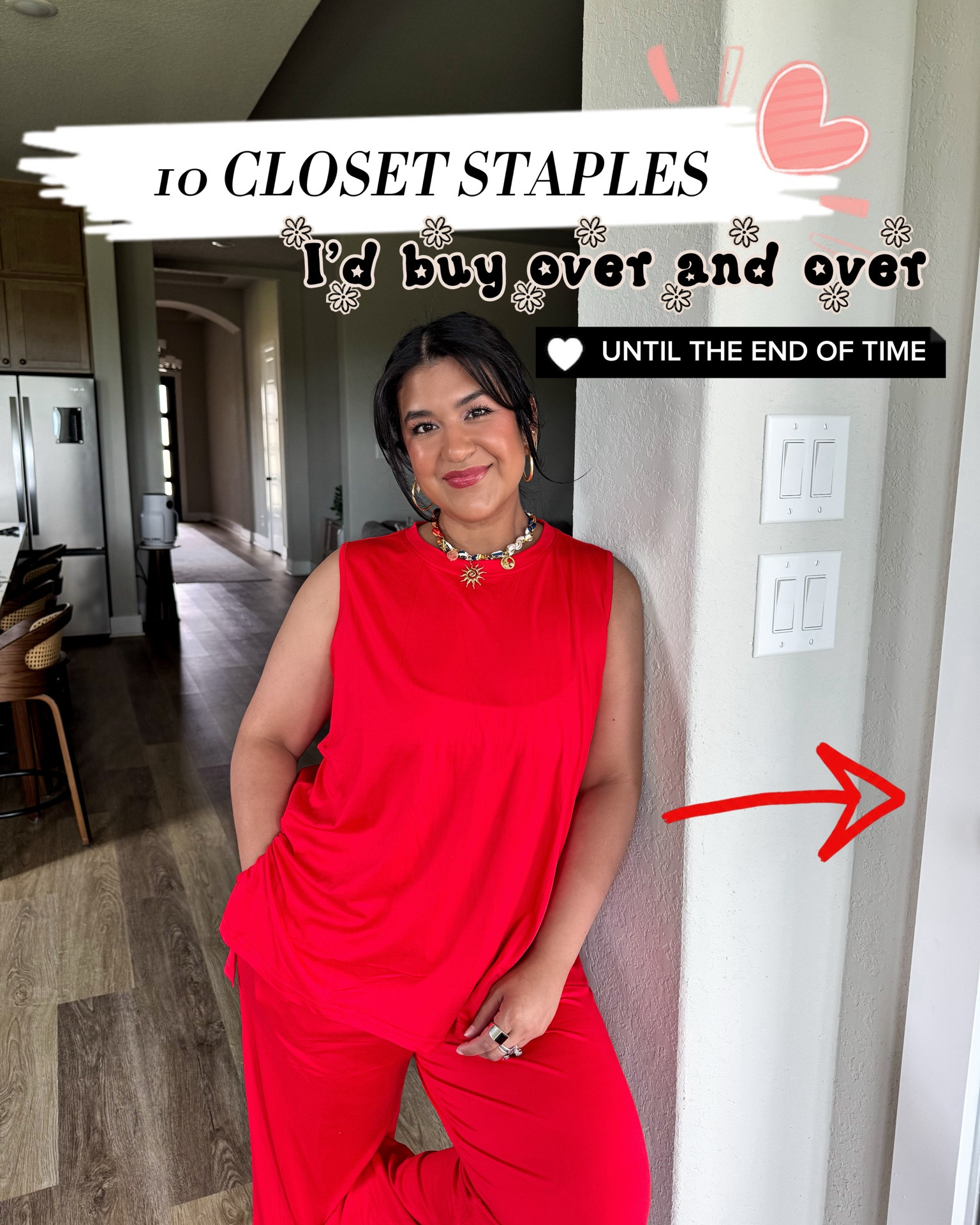 Holy grail closet staples that I can’t live without! I wear my true size L in everything. In the AE denim, I size down to a 10 and I wear the short length (I’m 5’1”). In the cami bras I size up to a 38 (I’m a 36D bra size).

#LTKMidsize #LTKPetite #LTKOver40