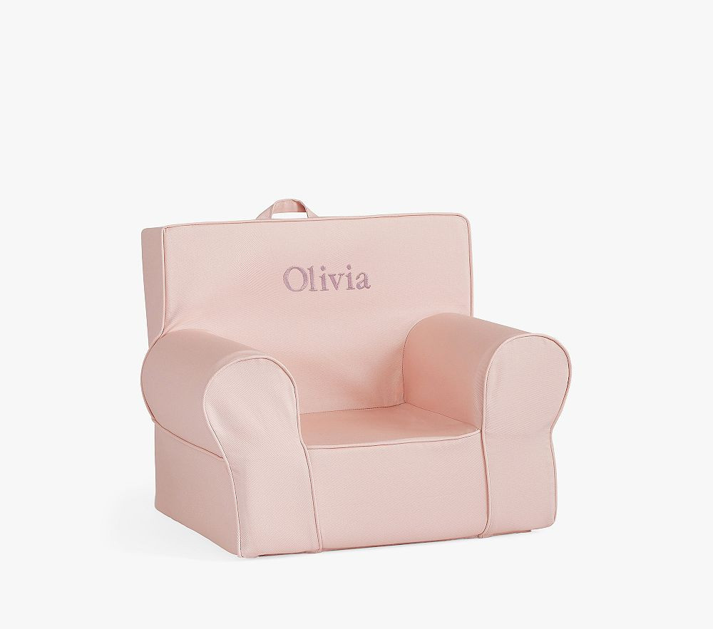 Anywhere Chair\u00ae, Sepia Rose Twill | Pottery Barn Kids