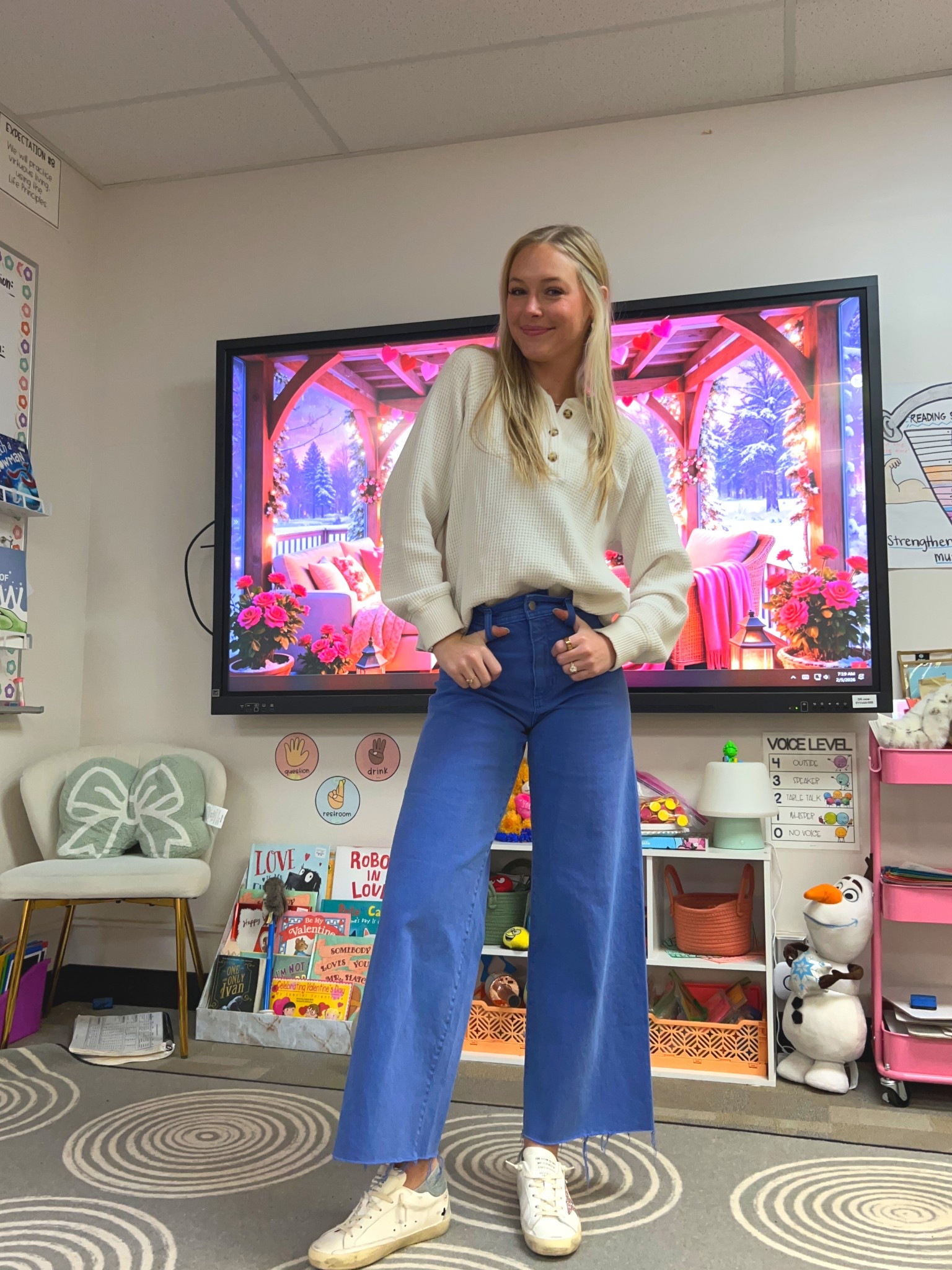 Easy teacher outfit! Love the pop of blue 💙 @Target 

#LTKWorkwear #LTKootd