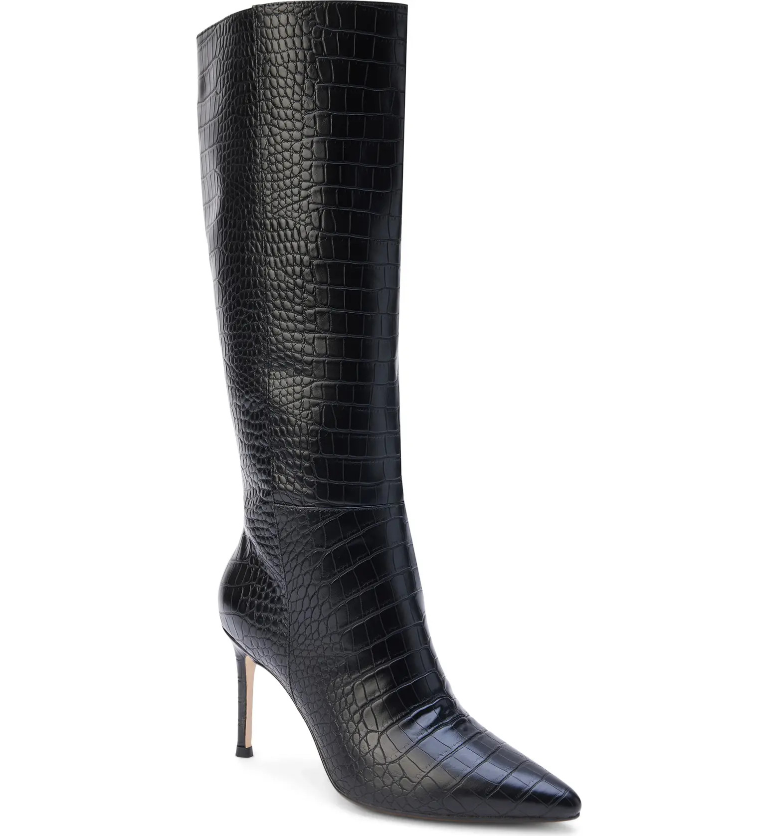Coconuts by Matisse Alina Reptile Embossed Knee High Stiletto Boot (Women) | Nordstrom | Nordstrom