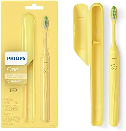 Philips Sonicare Battery Toothbrush, Mango Yellow, HY1100/02 | Amazon (US)