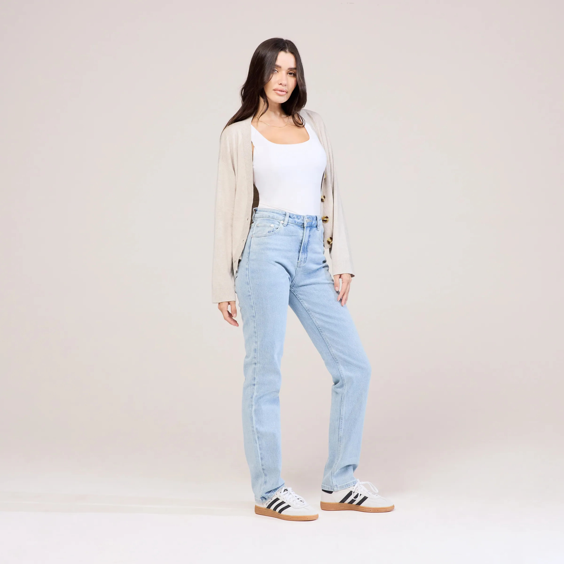 Straight Jeans | Light Bleach | LOVALL