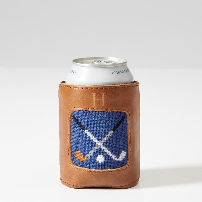 Smathers &amp; Branson Needlepoint Can Cooler | Mark and Graham