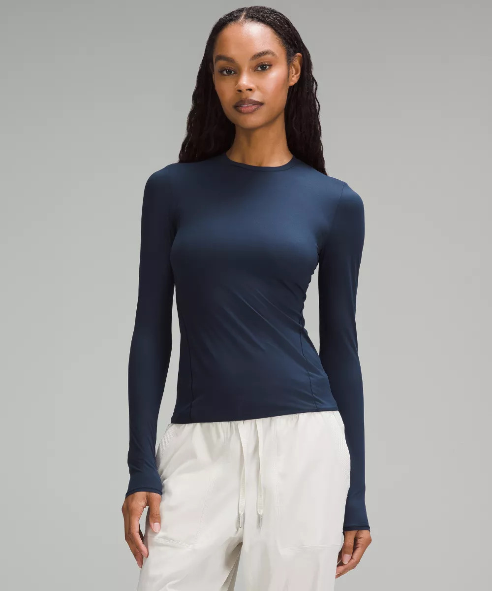 Wundermost Ultra-Soft Nulu Crewneck Long-Sleeve Shirt | lululemon (AU)