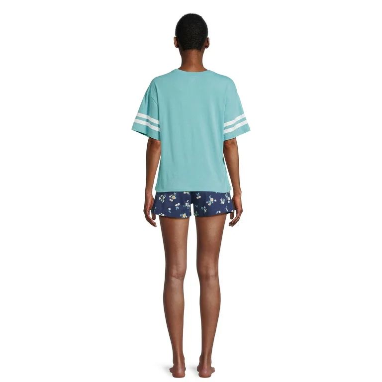Ford Bronco Women’s Graphic Tee and Shorts Lounge Set, 2-Piece, Sizes XS-3X | Walmart (US)