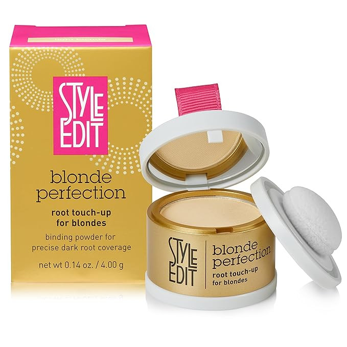 Root Touch Up Powder by Style Edit | Temporary Hair Color for Light Blonde, Dark Roots, Highlight... | Amazon (US)