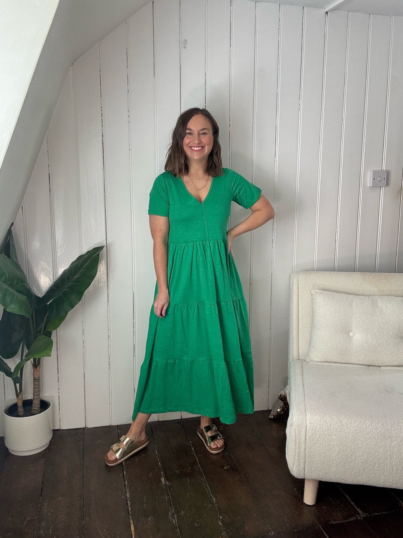 Petite Tshirt tiered hem green summer dress 👗 petite spring summer holiday  outfit 💚

#LTKsummer #LTKdresses #LTKpetite
