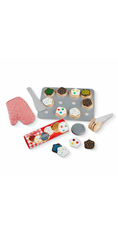 Melissa & Doug Wooden Play Slice and Bake Cookie Set | Well.ca