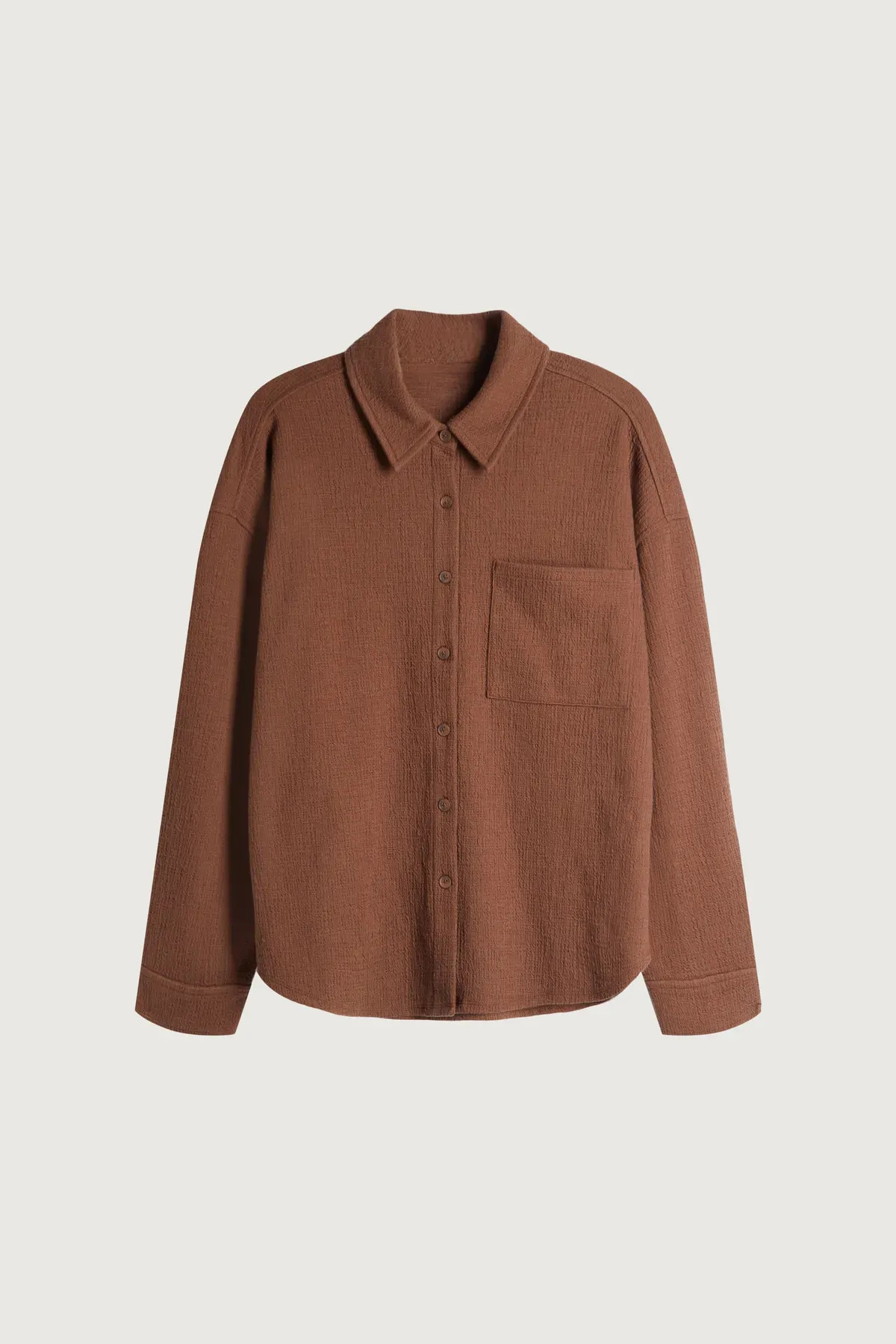 OVERSIZED KNIT SHIRT | OAK + FORT