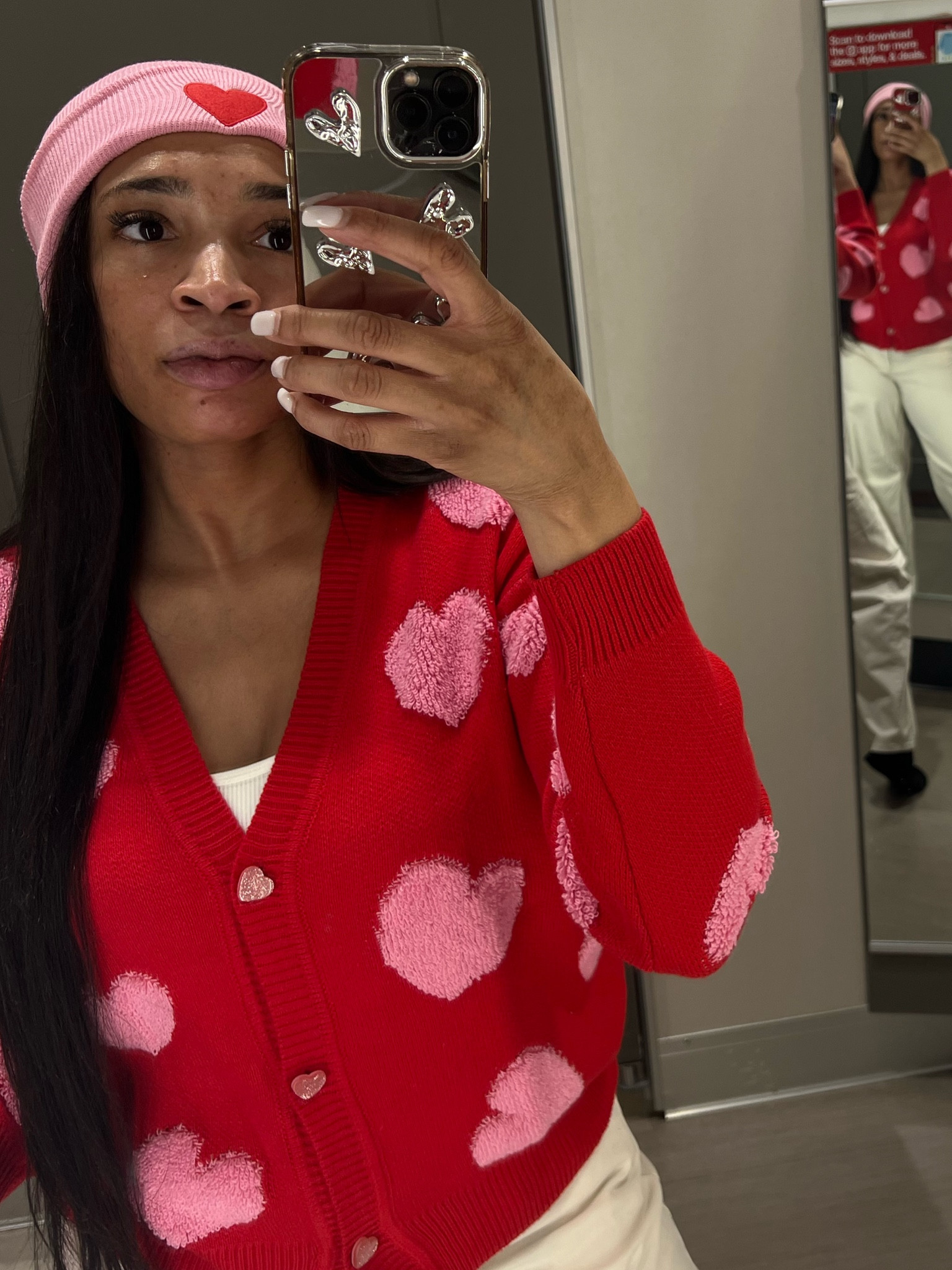 Heart Beenie 🩷❤️

#LTKStyleTip #LTKSeasonal #LTKFindsUnder50