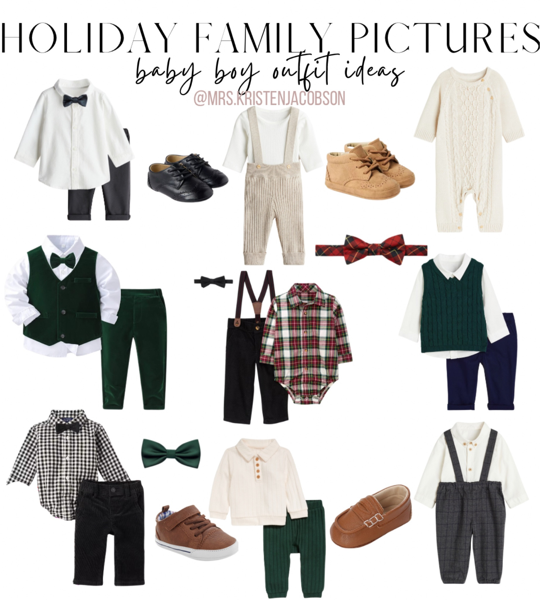 Holiday outfits, Christmas outfits, family photos, family pictures, baby boy holiday outfit, baby boy Christmas outfit, baby boy shoes, baby boy dress shoes, baby boy bow tie, baby boy holiday bow tie 

#holidayoutfits #christmasoutfits #familyphotos #familypictures #babyboyoutfit #babyboyholidayoutfit #babyboyshoes 

#LTKFamily #LTKBaby #LTKHoliday