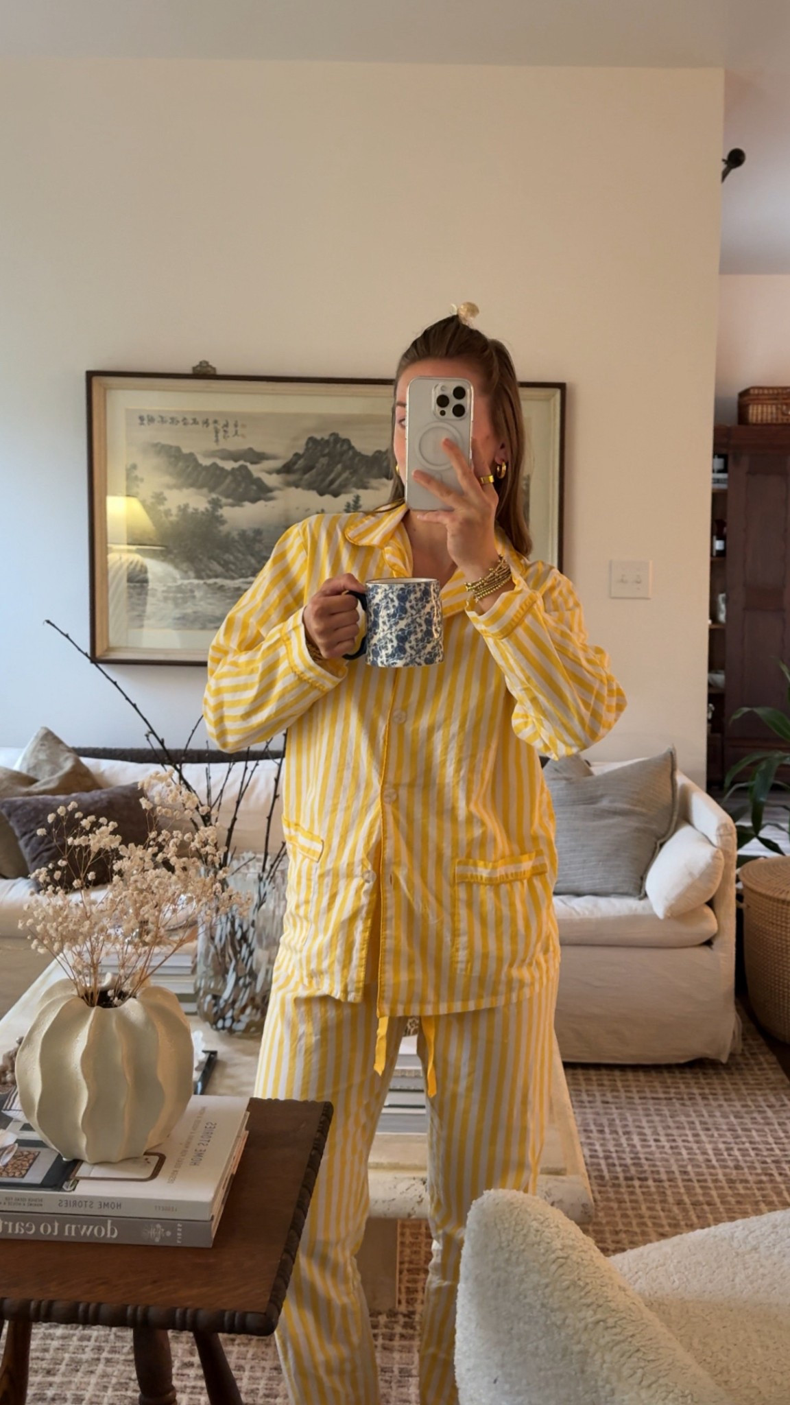 5/21/15 morning Amazon pjs 🫶🏼 amazon pajamas set, yellow striped pajamas, cute affordable pjs, cozy sleepwear from amazon, best amazon loungewear, summer pajamas set, comfy matching pjs, soft sleep set, under $50 amazon pajamas, lightweight sleepwear, aesthetic pjs, cozy at home look, morning routine outfit, cute bedtime loungewear, pastel stripe pajamas

