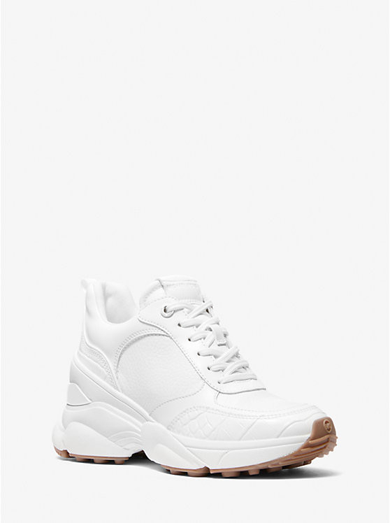 Katrina Mixed-Media Trainer | Michael Kors US