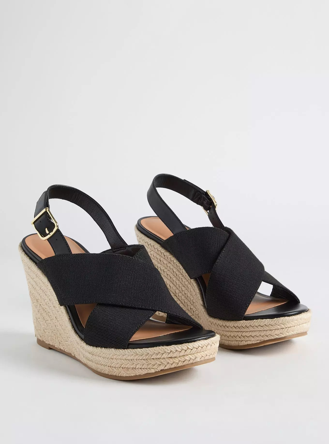 Cross Band Platform Wedge | Torrid (US & Canada)