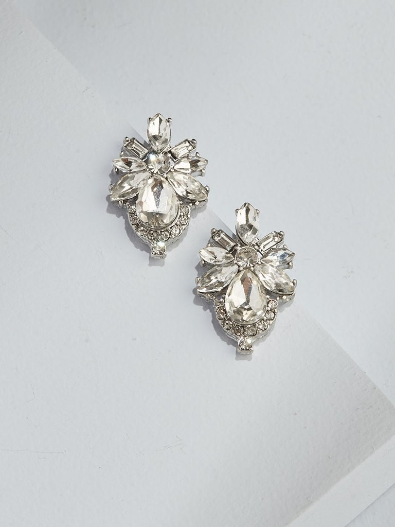 Floret Crystal Studs | olive + piper