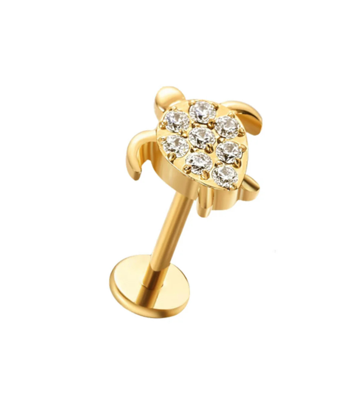 Turtle Flat Back | Pierced by Ash Design