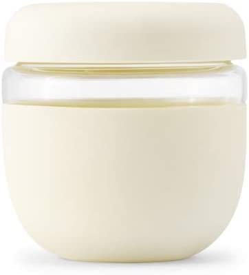 W&P Porter Seal Tight Glass Lunch Bowl Container w/ Lid | Cream 24 Ounces | Leak & Spill Proof, S... | Amazon (US)