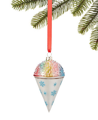 Holiday Lane Sweet Tooth Rainbow Snow Cone Ornament, Created for Macy's - Macy's | Macy's