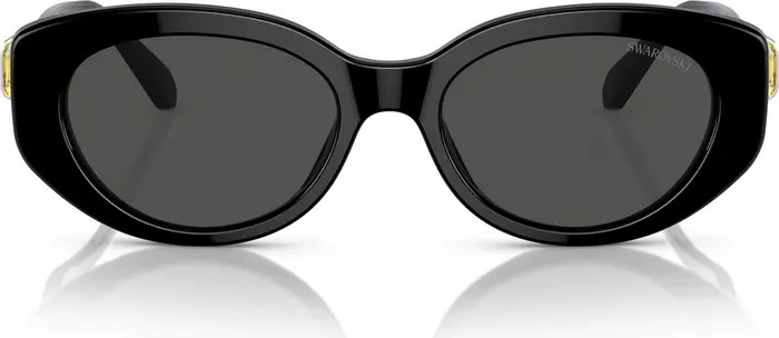 Swarovski 53mm Oval Sunglasses | Nordstrom | Nordstrom