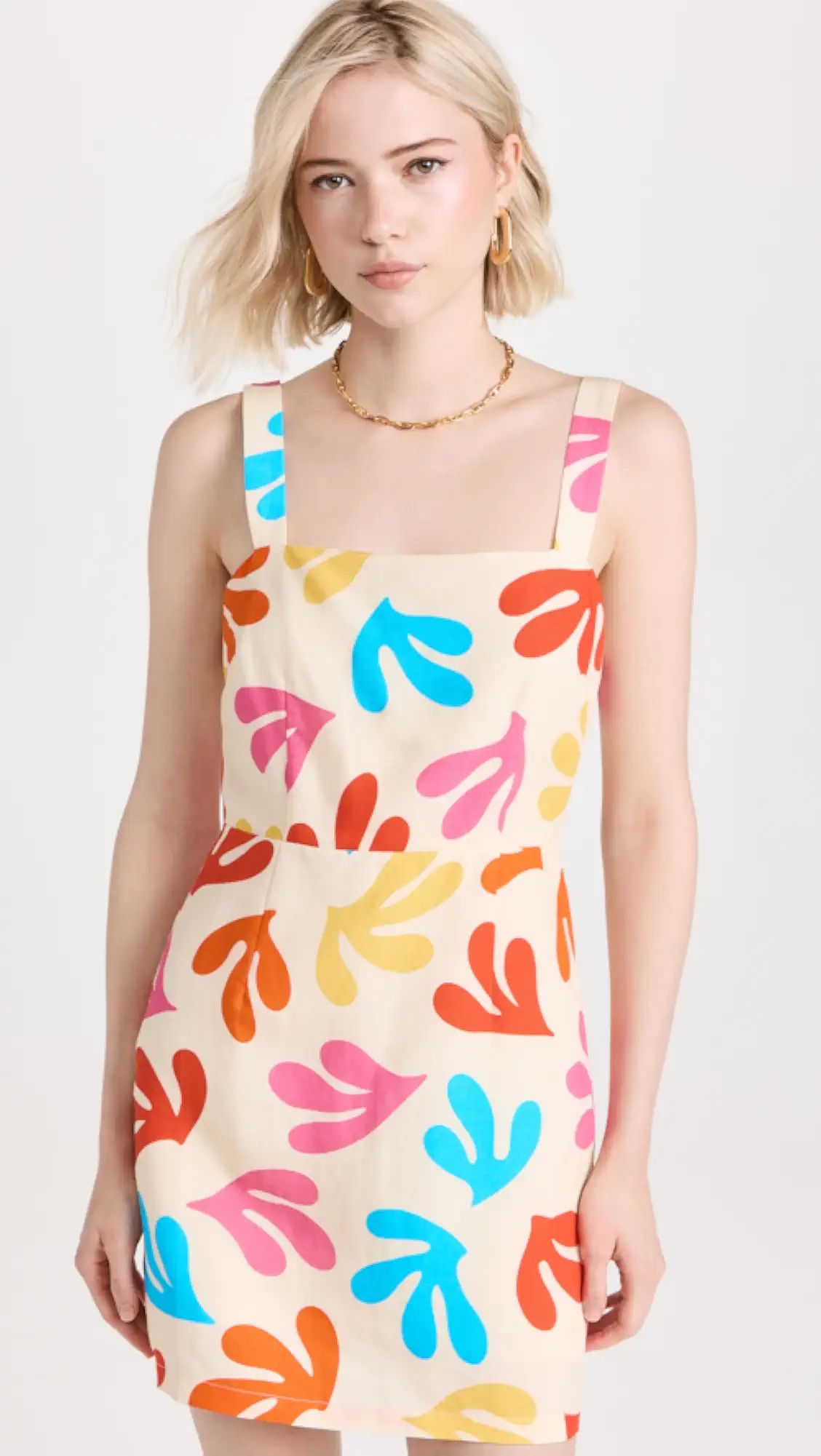 Ivy Leaf Print Mini Dress | Shopbop