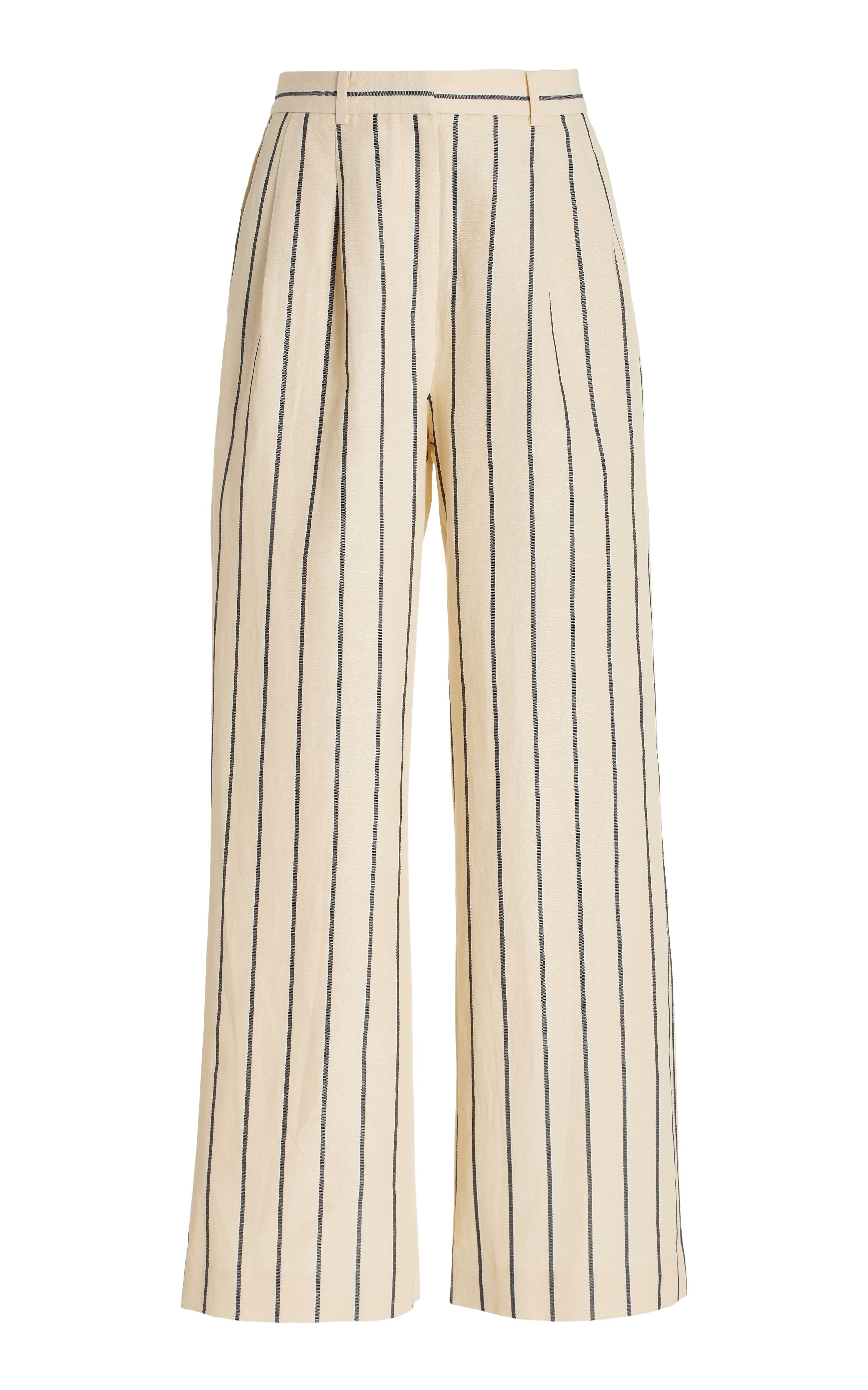 Jones Striped Cotton-Blend Wide-Leg Pants | Moda Operandi (Global)