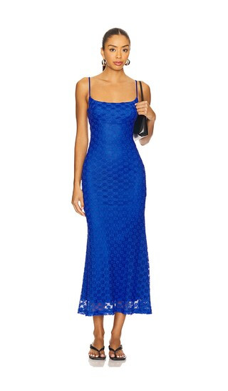 Adoni Mesh Midi Dress | Revolve Clothing (Global)