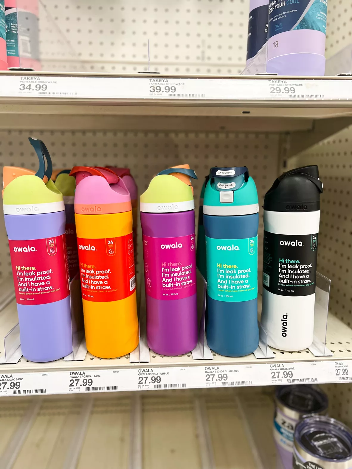 New Owala FreeSip Insulated Water Bottles: On Sale at Target