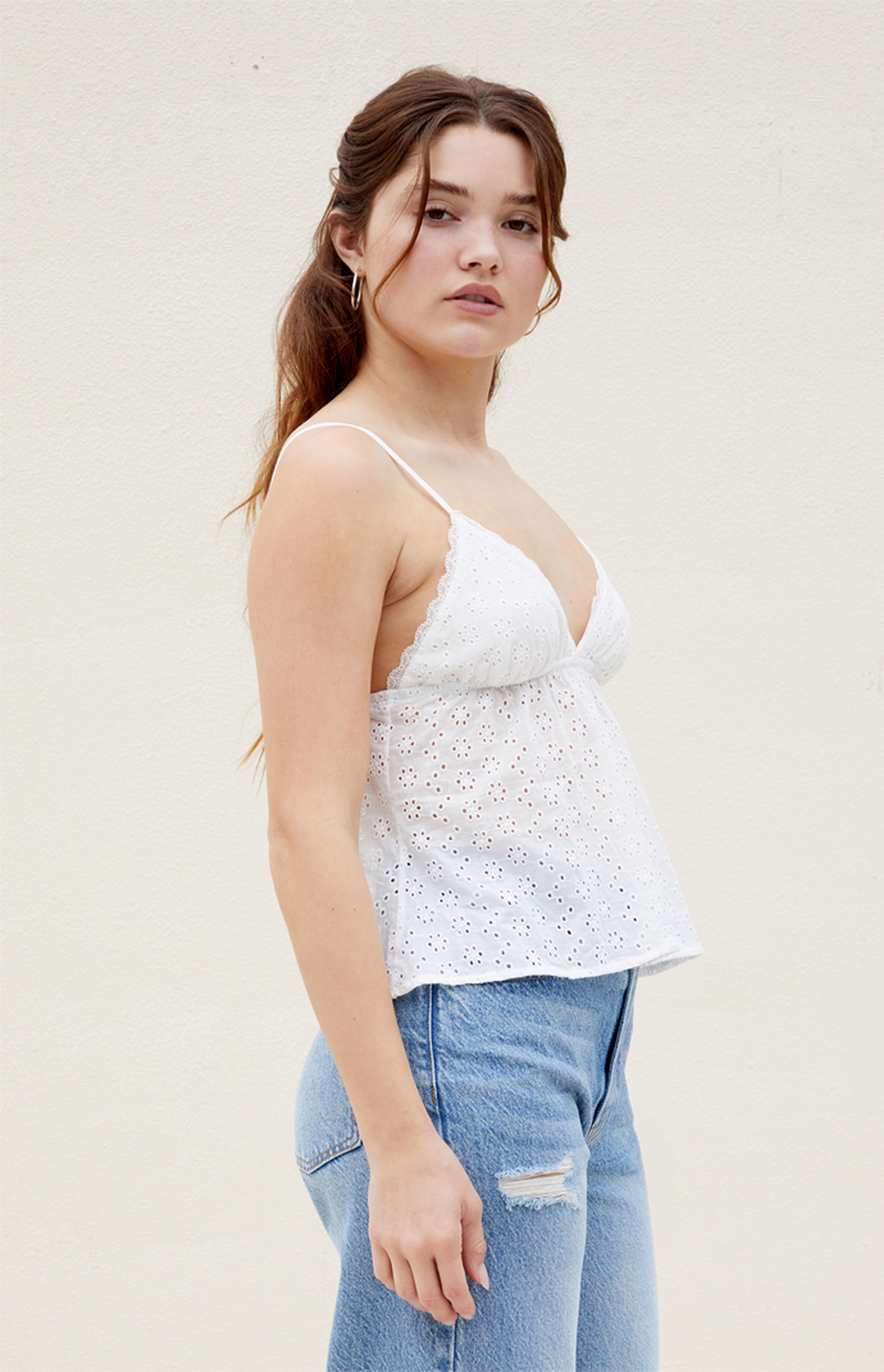 Beverly & Beck Eyelet Cami Top | PacSun