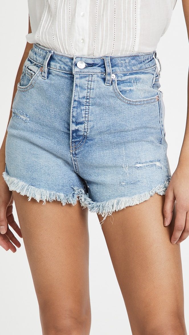 Curvy Vintage High Rise Shorts | Shopbop