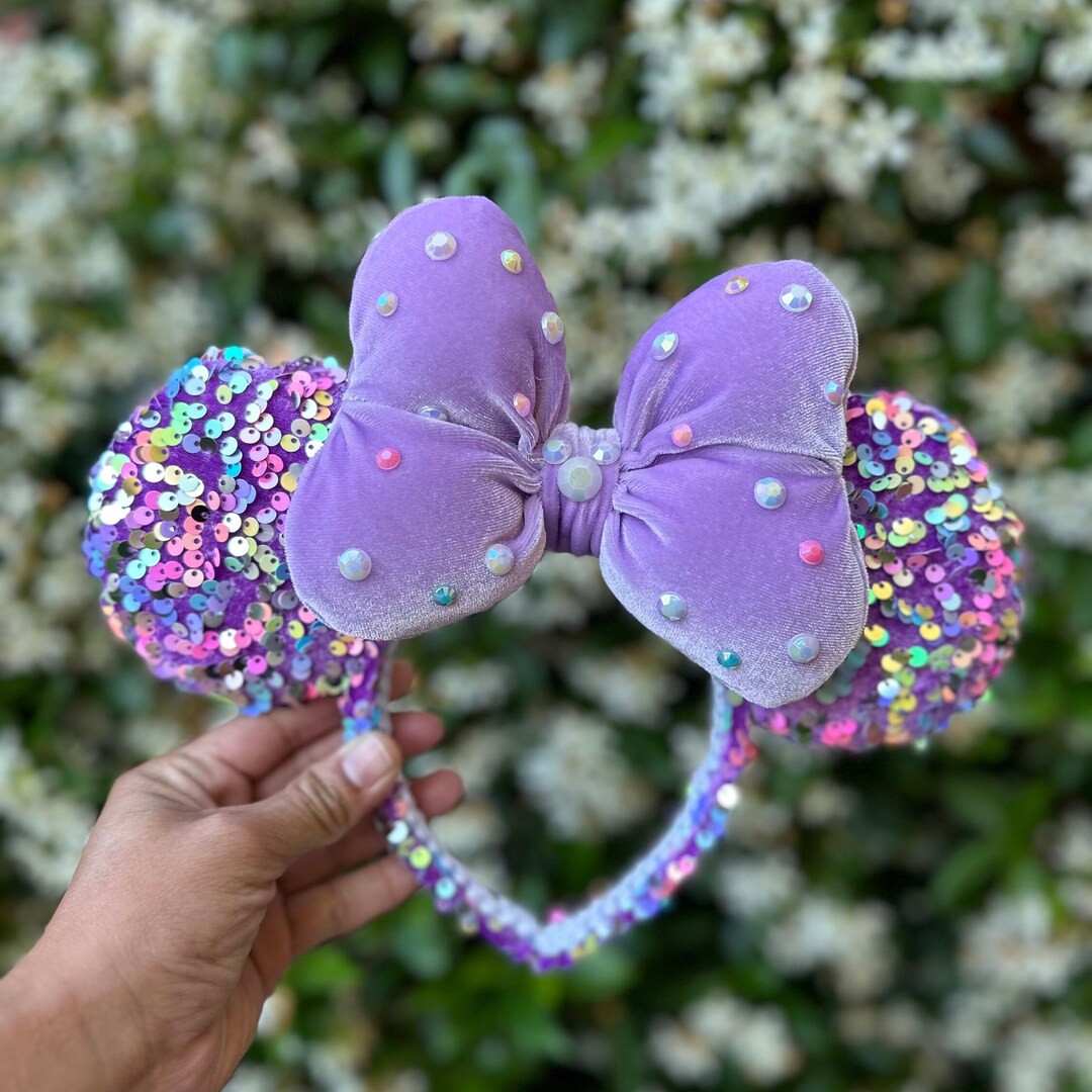Lavender Pastel  Minnie Ears | Etsy (US)