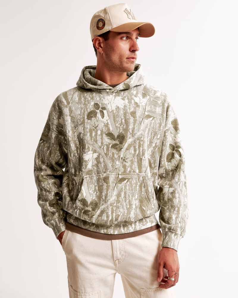 Men's Essential Popover Hoodie | Men's Tops | Abercrombie.com | Abercrombie & Fitch (US)