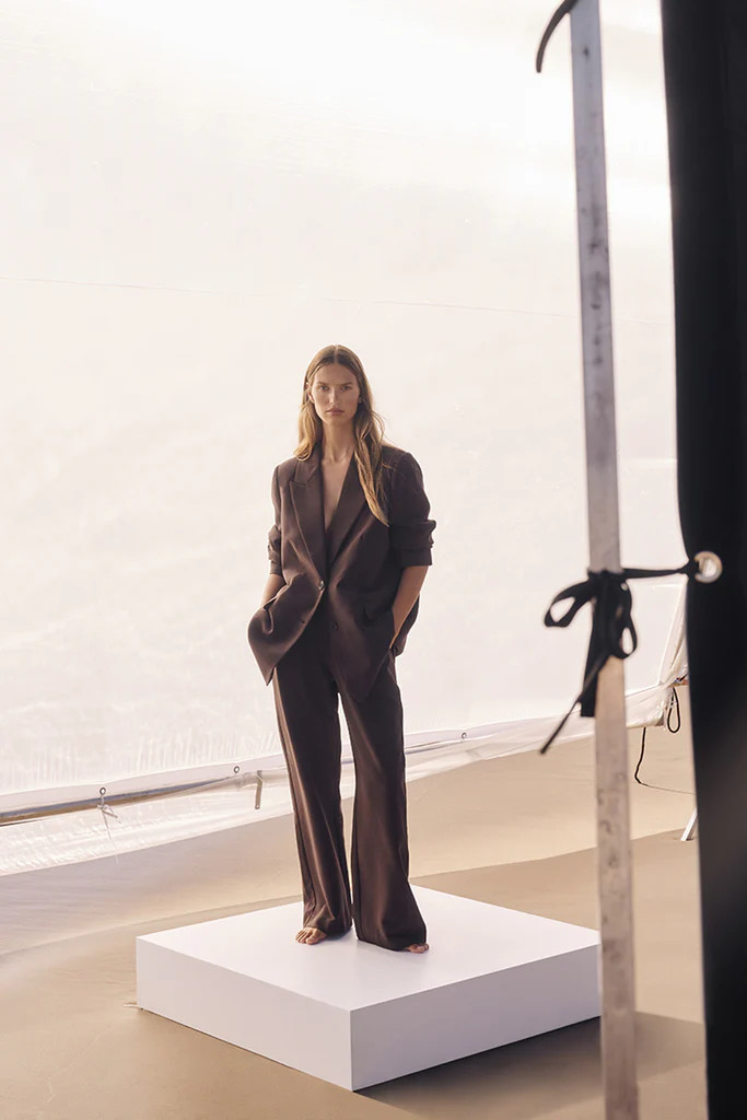 ELLE DARK CHOCOLATE PANT | DISSH