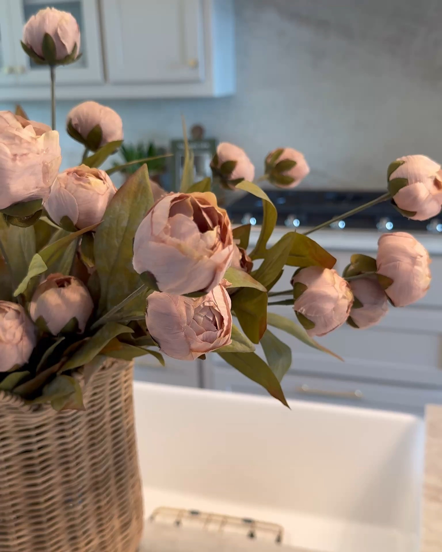 Tan Viral Peonies back in stock!! RUN! #peony #viralpeony #springstems #florals #fauxplant

#LTKHome