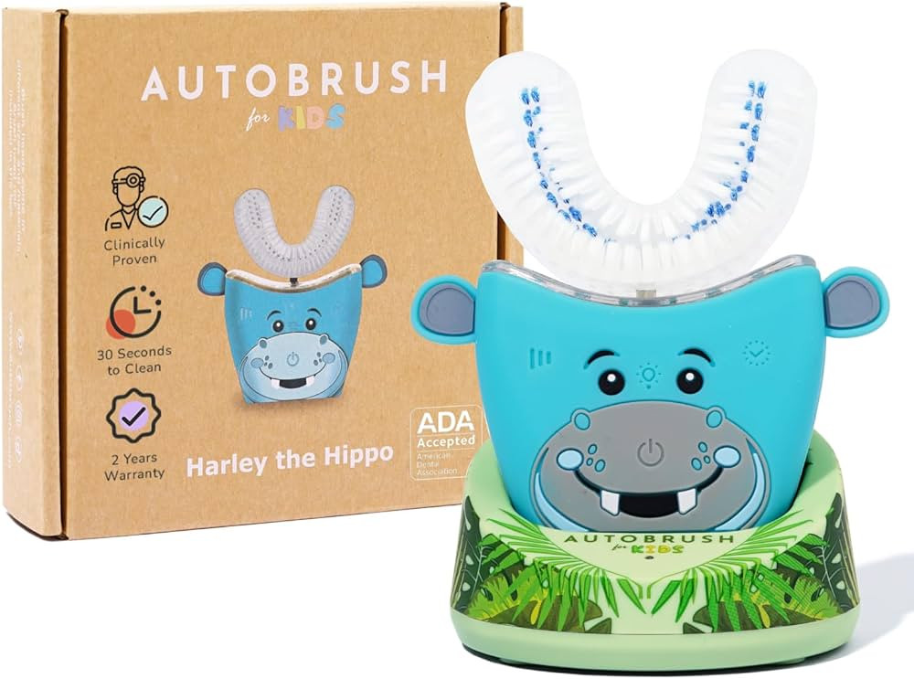 autobrush Kids Electric Toothbrush – Only ADA Accepted U-Shaped Toothbrush, Clinically Proven U... | Amazon (US)
