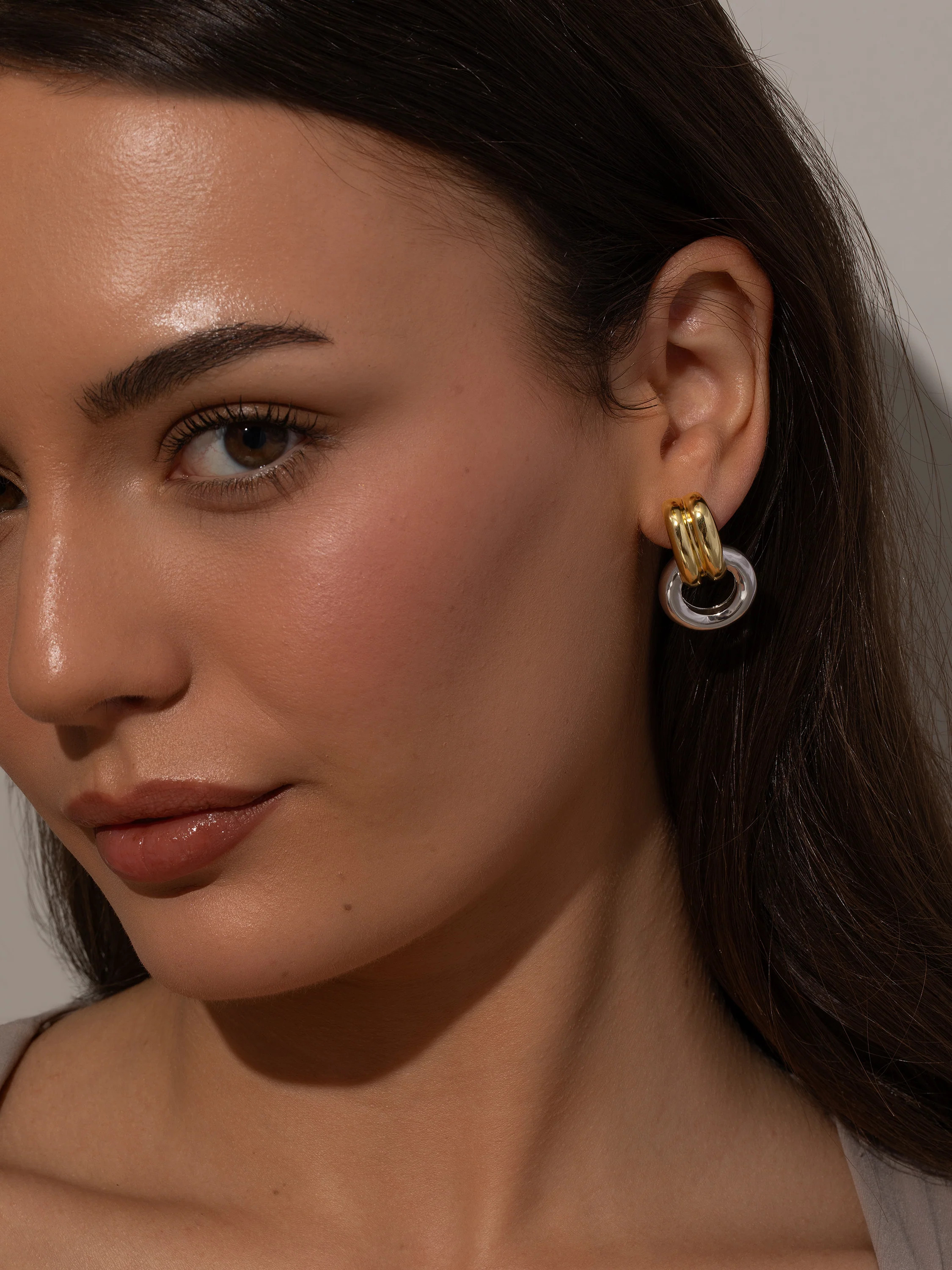 Gold Knotted Hoop Earrings | Statement Knot Earrings | Uncommon James | Uncommon James