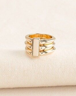 Faux-Stackable Goldtone Ring | Chico's