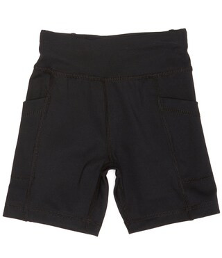 Girls Little Girls 2T-6X Active Pocket High Rise Bike Shorts | Dillard's