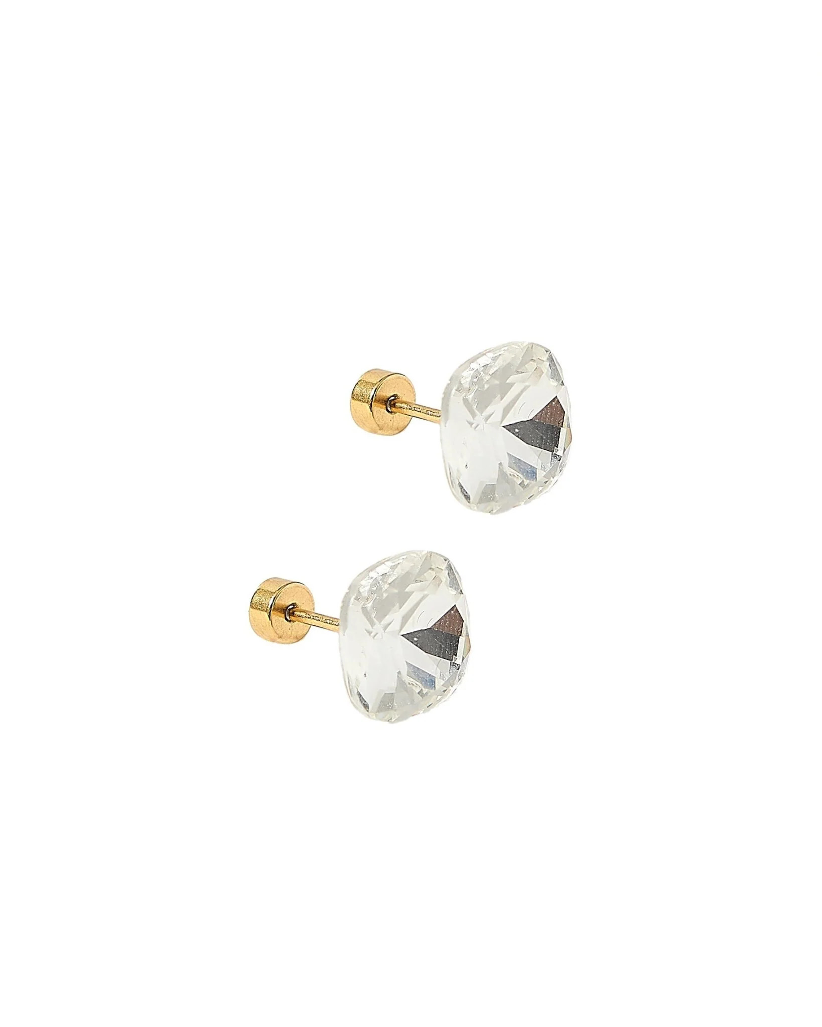 Screwback Stud Earrings Lux - Kit Clear | LINNY CO LLC