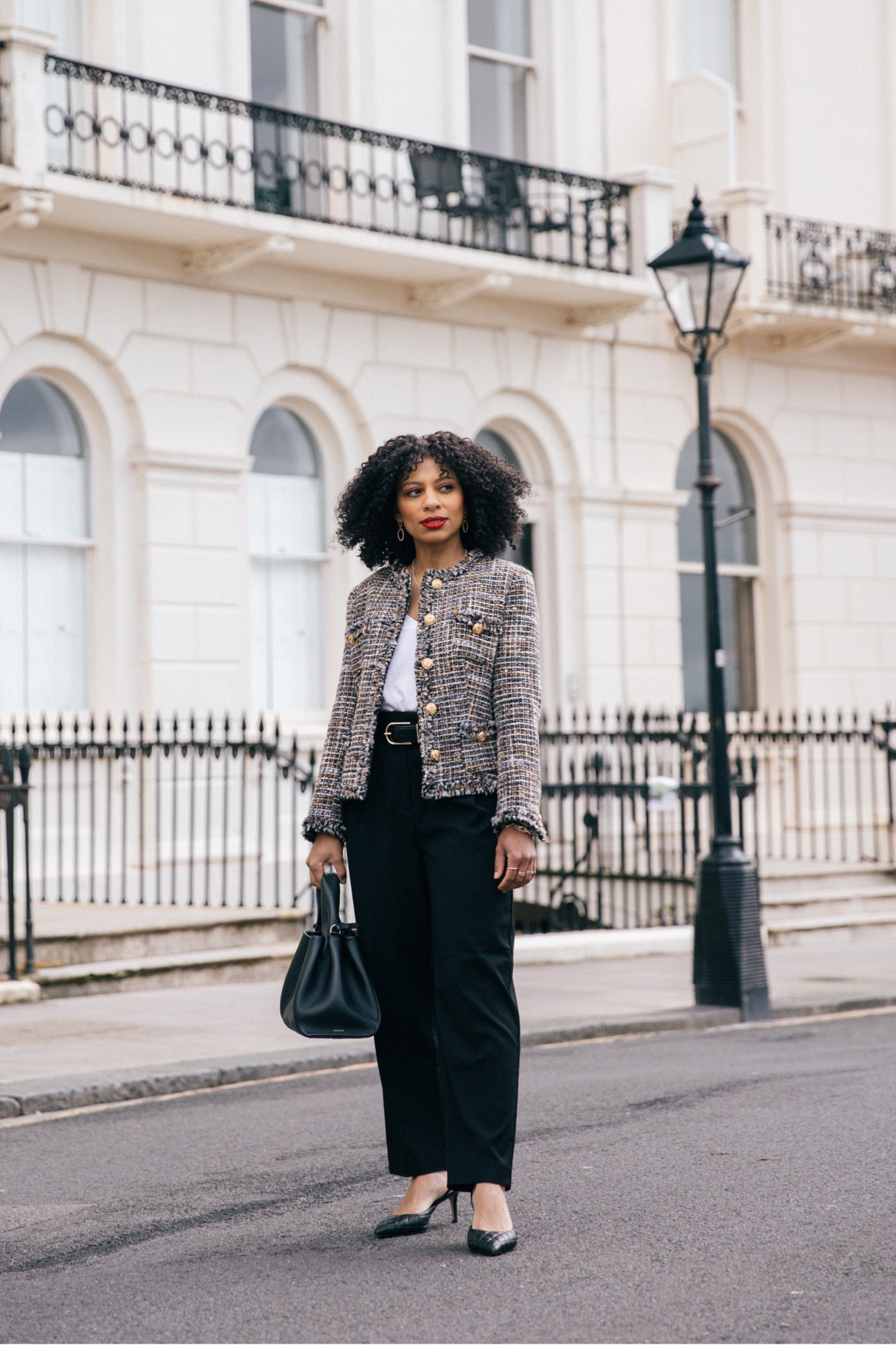 Workwear outfit/office outfit with boucle jacket. 

#LTKworkwear #LTKstyletip #LTKeurope