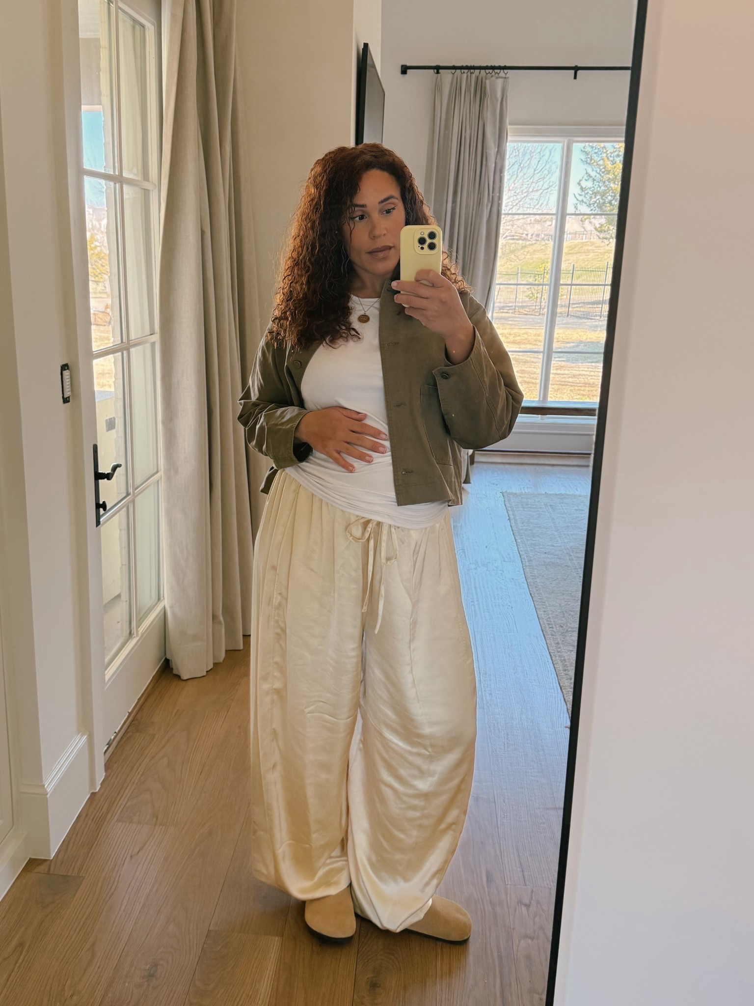 Maternity without being maternity—the plus size pants that lived up to every expectation 

Pregnancy
Maternity 
Outfit of the day 
Mom life
Mom style 

#LTKmomlife #LTKBaby #LTKBump