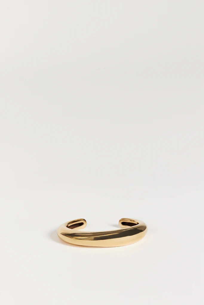MÉGA CLASSIC GOLD CUFF BRACELET | DISSH