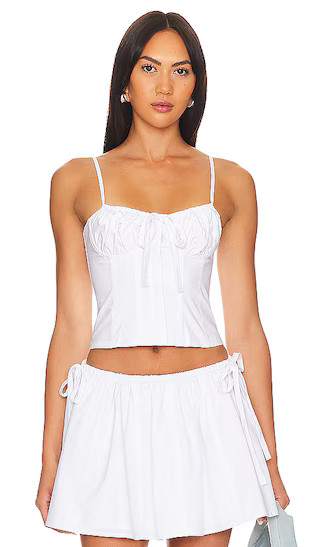 Maci Top in Bright White | Revolve Clothing (Global)