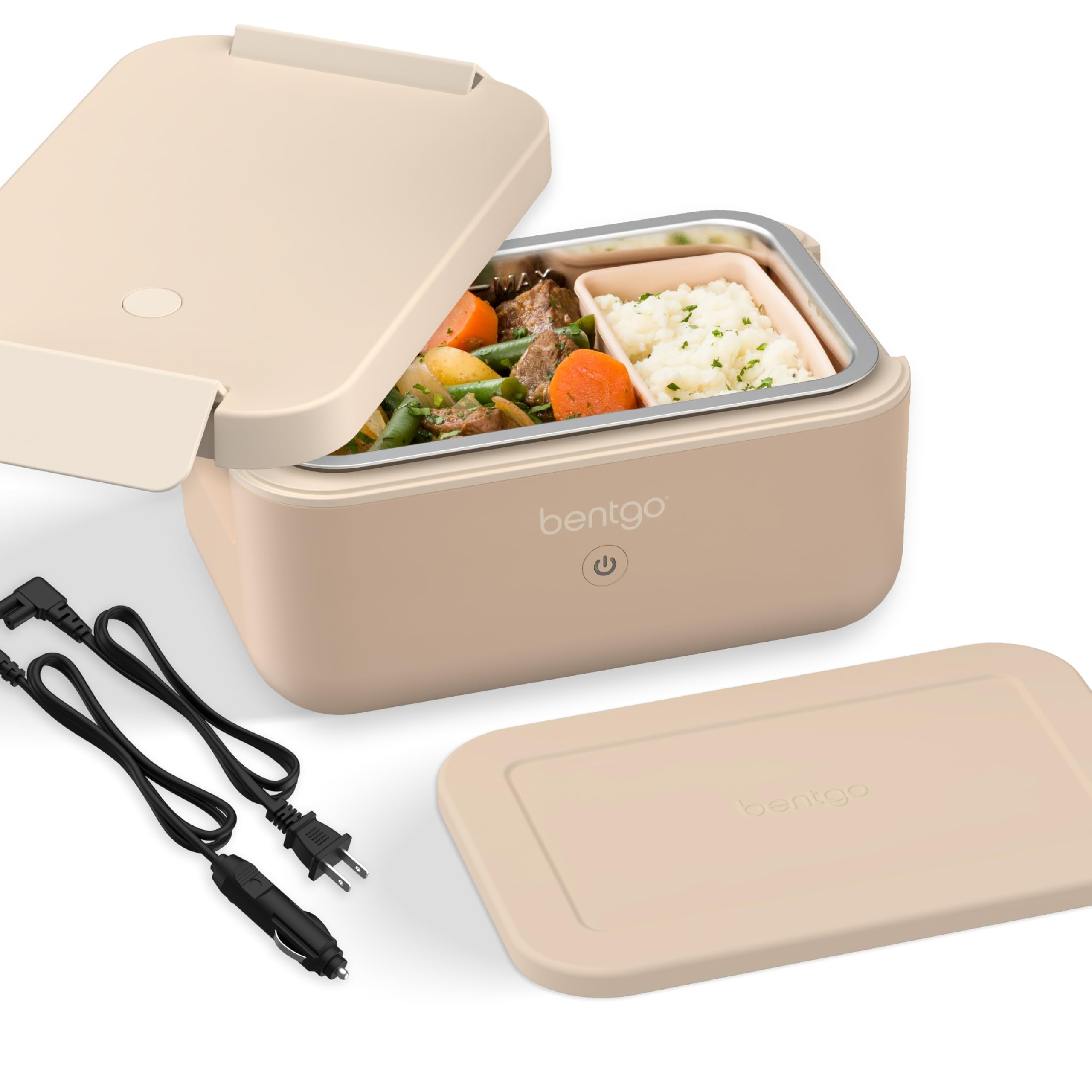 Bentgo Heat - Electric Lunch Box - Portable Food Warmer for Adults, Heated Lunch Box for Work, Tr... | Amazon (US)