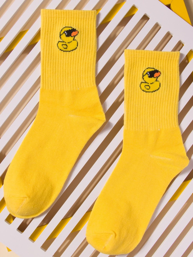 Men Cartoon Graphic Crew Socks | SHEIN