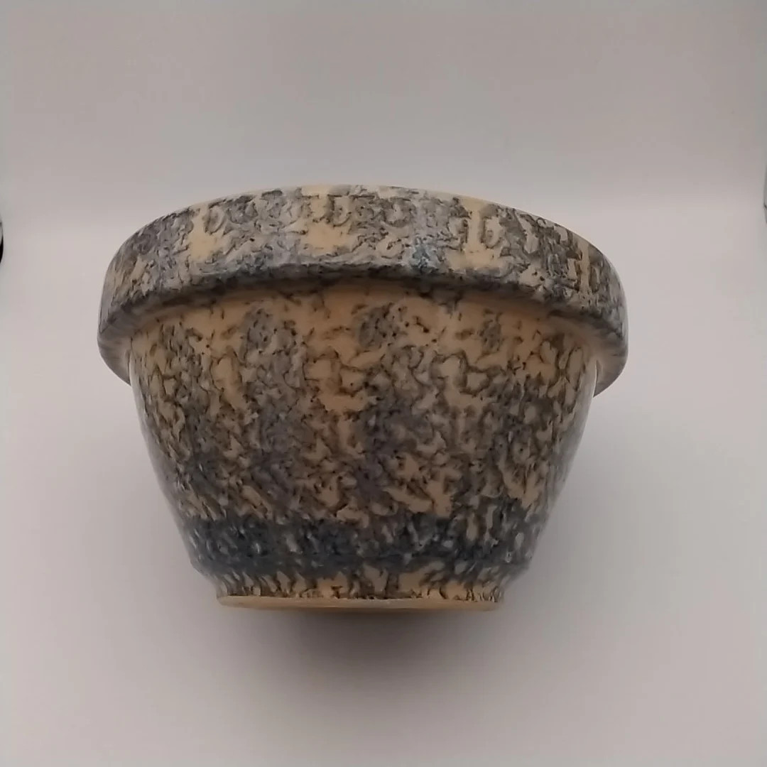 Mixing Bowl Blue Spongeware Large Vintage Robinson Ransbottom Cottagecore Farmhouse - Etsy | Etsy (US)